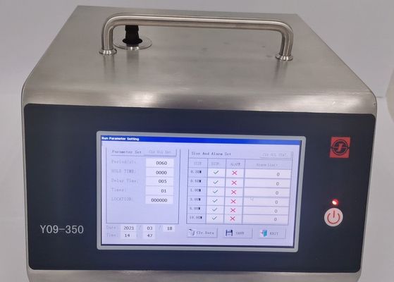 kaufen Laser-Luftteilchen-Zähler 50LPM 80W Pharma-Cleanroom-Y09-350 online manufacture