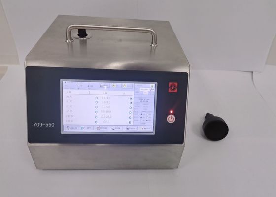 kaufen 7inch Laser-Luftteilchen-Zähler des Farbbildschirm-50LPM mit sechs Kanälen online manufacture