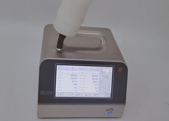 Y09-310NW tragbarer Laser-Partikel-Zähler 80W mit Touch Screen