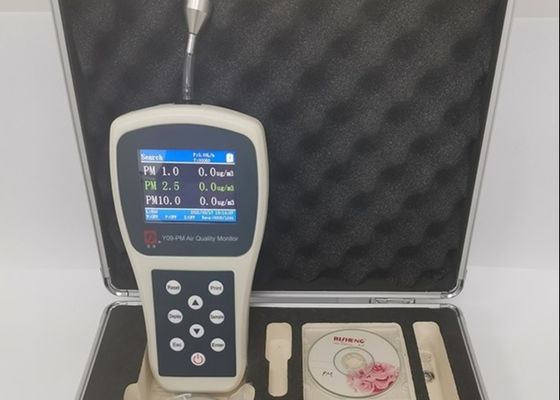 Ein guter Preis. Luftverschmutzungs-Qualitäts-Monitor PM10 106Kpa Wechselstrom-Adapter-Lasers portierbarer Online