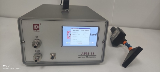 Digital-Aerosol-Fotometer für HEPA filtert Selbst auf null einstellen